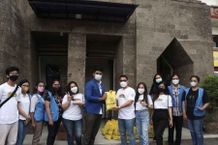 Momentum Hari Sumpah Pemuda, ILMUNI Bagikan 1 Ton Beras ke Masyarakat Beras