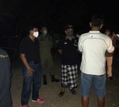 Camat Dentim Laksanakan Pemantauan Penduduk Non Permanen di Sekitar Lapangan Kapten Japa Kesiman Kertalangu Camat Dentim