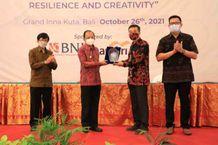 Gubernur Koster Paparkan Konsep Ekonomi Kerthi Bali di Pembukaan ICFBE 2021 Pemulihan Ekonomi