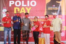 Kampanye End Polio Pemerintah Gianyar bersama Rotary District 3420 Folio pada Bayi