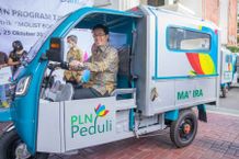 Tingkatkan Produktivitas UMK, PLN Kembangkan Gerobak Motor Listrik Gerobak Listrik