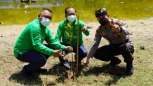 Kawasan Tibu Kleneng Perancak Dicanangkan sebagai Zona Mangrove Abadi Jembrana Mangrove Abadi