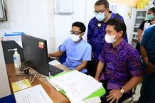 Bupati Suwirta Monitor Implementasi Aplikasi E-Rekam Medis RSUD Klungkung Rekam Medis