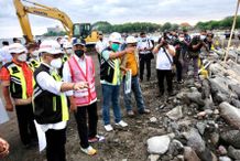 Menhub Tinjau Progres Pembangunan Pelabuhan Sanur, Jaya Negara Berharap dapat Menggerakkan Perekonomian Denpasar Pelabuhan Sanur