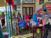 Polres Tabanan Gelar Vaksinasi di Mapolsek Penebel Vaksin
