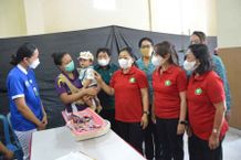 Antari Jaya Negara Ajak Jaga Kesehatan dan Disiplin Prokes Posyandu