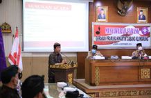 Muscab Pramuka, Bupati Suwirta Minta Pramuka Bentuk Jati Diri Pramuka