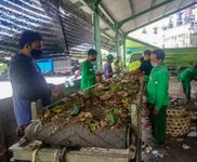 Terintegrasi, DLHK Denpasar Olah Sampah Organik Hasil Pemilahan Jadi Pupuk Kompos Sampah