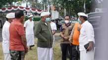 Bupati Tamba Cek Kesiapan Akhir Peringatan Hari Sumpah Pemuda di Desa Perancak Sumpah Pemuda