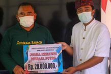 Duta Jembrana Raih Juara II Utsawa Dharma Gita Tingkat Nasional Utsawa