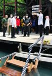 Presiden Jokowi Tinjau Mangrove di Bali