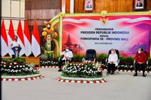 Presiden Jokowi Apresiasi Penanganan Covid-19 di Bali
