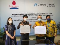 J Trust Bank Bekerja sama dengan PT IOne Home Indonesia Mudahkan Masyarakat Miliki Rumah Tahan Gempa J trust bank