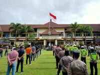 Pawas Polres Tabanan Arahkan Personel Siaga Pengamanan Jalur Wisata dan Pengawasan Prokes Prokes