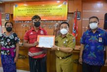 Dekatkan Pelayanan ke Masyarakat, Pemkot Denpasar Launching Pelayanan Cetak Adminduk di Desa/Lurah Adminduk
