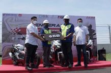 Honda ADV150 Jadi Skutik Resmi Sirkuit Mandalika Sirkuit Mandalika