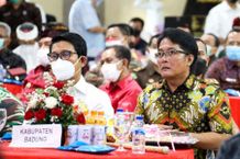 Bupati Giri Prasta Hadiri Diskusi Panel Dengan Petinggi BNN, KPK dan BNPT Korupsi