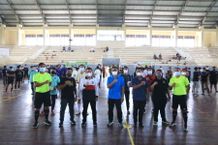 Bupati Suwirta Buka Turnamen Futsal AFKAB Klungkung Tahun 2021 Futsal