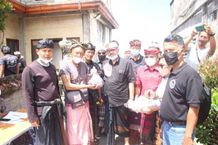 Wakil Bupati I Wayan Diar Hadiri Pembagian Ikan dalam Program Gemarikan Desa Batur Utara Makan Ikan