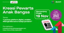Kolaborasi AMSI dan Gojek, Gelar Lomba Karya Jurnalistik dengan Total Hadiah Mencapai Ratusan Juta Rupiah AMSI-GOJEK