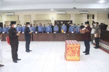 Jelang Akhir Tahun, Bupati Tamba Lantik Dua Pejabat Eselon II Lantik