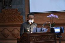 Pembukaan Rapat Paripurna DPRD Denpasar, Jaya Negara Sampaikan Ranperda APBD Tahun 2022 Ranperda Denpasar