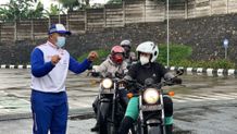 Pengguna Honda Big Bike Bali Diberikan Refreshment Basic Skill Safety Riding Safety Riding