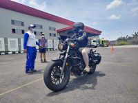 Jelang Touring Explore To Java, Ladies Bikers Honda Big Bike di Bekali Basic Skill Safety Riding Safety Riding