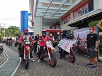 Astra Motor Bali Bareng Komunitas CRF150L Off-Road dan On-Road Jelajah Alam Kintamani Honda CRF