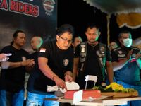 HUT Mangupura Riders ke-5, Giri Prasta: Komunitas Moge Harus Ikut Menjaga Pulau Dewata HUT MOGE