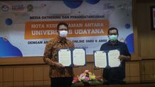 Perluas Sebaran Informasi, Unud Gandeng AMSI dan SMSI AMSI - UNUD