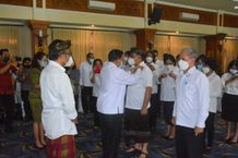 Wawali Arya Wibawa Dikukuhkan Jadi Ketua PMI Kota Denpasar Periode 2021-2026 PMI