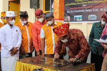 Satu-satunya di Sulteng, Mas Dirjen Seto Resmikan Sarana Gedung Utama Widya Pasraman Wira Dharma Palu Pasraman Hindu