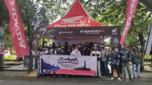 Keseruan Honda Bikers Land, Komunitas Honda Bali Jaga Silaturahmi dan Kekompakan Honda Bikers Land