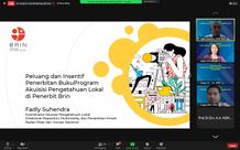 Kerja Sama LPPM Unud–BRIN, Gelar Sosialisasi Peluang dan Insentif Penerbitan Buku di BRIN Penerbitan buku