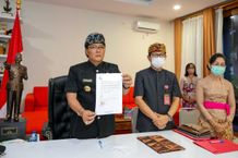 Penataan Pantai Samigita, Pemkab Badung Tandatangani Perjanjian Pinjaman Dana PEN Rp263 Miliar Dana PEN