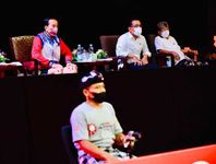 Presiden Jokowi Saksikan BWF World Tour Finals 2021 BWF World Tour Finals