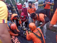 Seorang Pria Muda Tewas Gantung Diri di Jembatan Tukad Bangkung Gantung Diri