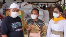 Bupati Tamba Salurkan Bantuan Korban Erupsi Gunung Semeru Gunung Semeru
