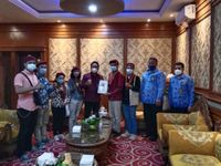 Wawali Arya Wibawa Terima Audiensi PMKRI Denpasar Katolik