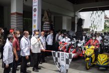 Rally Motor Listrik Pertama di Indonesia, PLN Sediakan Charging Station di Desa Wisata Carangsari Motor Listrik