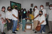 Umat Kristiani Perbankan Bali Berbagi Kasih dalam Rangka Perayaan Natal 2021 Natal