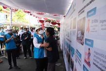 Cerita Menteri Erick Thohir Memeluk ODHA yang Mendapat Dukungan PLN ODHA PLN