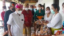 Jukut Serapah, Kuliner Khas Jembrana Jadi Primadona di Pameran Bali Bangkit V Kuliner Jembrana