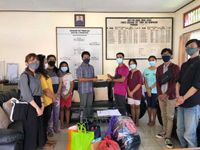 Tutup Tahun, Prodi Sastra Jepang Gelar Bakti Sosial ke Panti Asuhan Sastra Jepang
