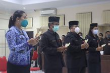 Bupati Tamba Langsung Beri Target Tiga Pejabat Baru Pejabat Baru