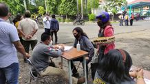 Lagi, Tim Yustisi Denpasar Jaring Pelanggar Prokes, 11 Dibina dan 3 Didenda Prokes