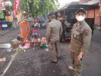 Cegah Penularan Virus Lebih Meluas, Tim Yustisi Denpasar Gencarkan Pemantauan Prokes Prokes