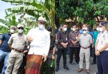 Menteri PPN Suharso Manoarfa Tinjau Percepatan Penanganan Sampah di Kota Denpasar Sampah