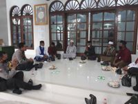 Kapolsek Tabanan Silaturahmi ke Pengurus Masjid Agung Mujahidin Islam
